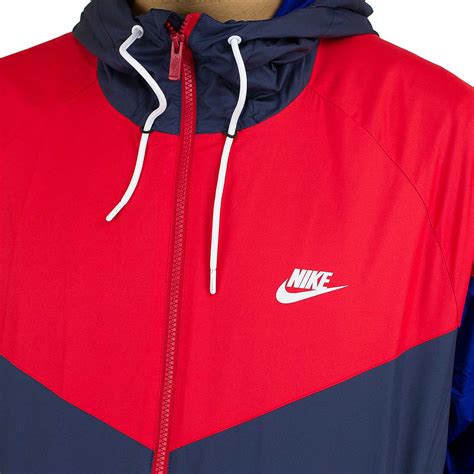 nike herren jacke rot weiß windbreaker kay one|Herren Windbreaker (30) .